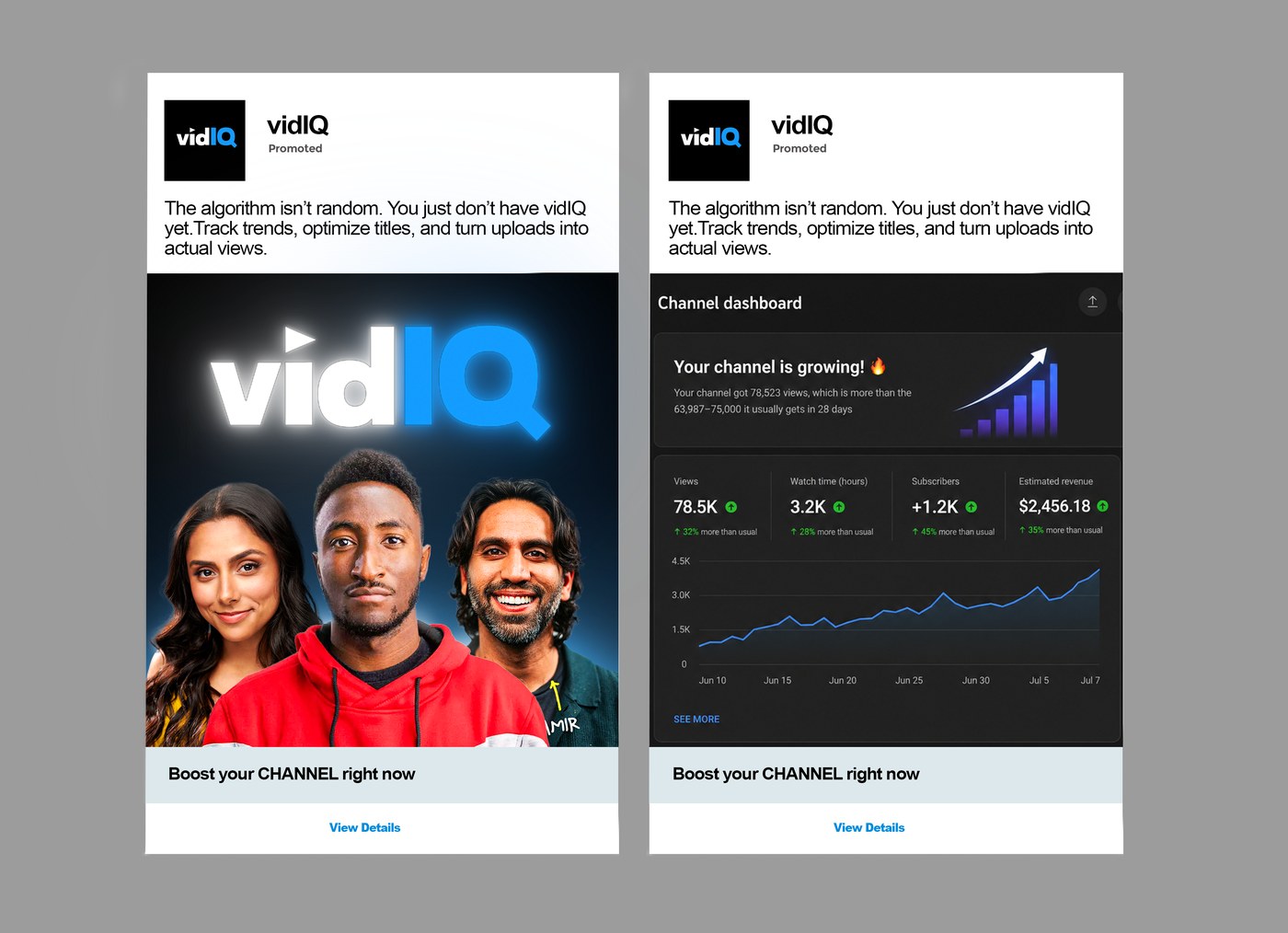 Ad - vidIQ