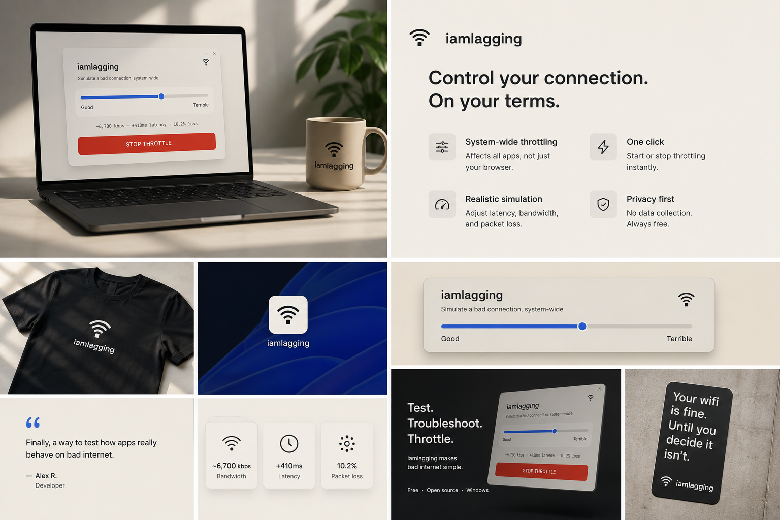 iamlagging — Brand Identity
